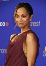 Palm Springs, California, USA. 03rd Jan, 2025. Zoe Saldana attends the 36th Annual Palm Springs International Film Festival Film Awards at Palm Springs Convention Center on January 03, 2025 in Palm Sp...