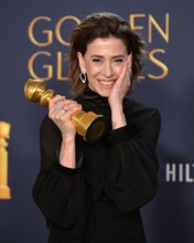 Beverly Hills, USA. 05th Jan, 2025. Fernanda Torres in the press room at the 82nd Annual Golden Globe Awards at the Beverly Hilton Hotel on January 5, 2025 in Beverly Hills, CA. © OConnor-Arroyo/AFF-U...