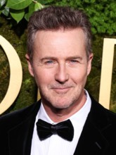 BEVERLY HILLS, LOS ANGELES, CALIFORNIA, USA - JANUARY 05: Edward Norton arrives at the 82nd Annual Golden Globe Awards held at The Beverly Hilton Hotel on January 5, 2025 in Beverly Hills, Los Angeles...