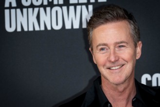 Rome, Italy. 17th Jan, 2025. Edward Norton attends the "A Complete Unknown" Italian premiere at Auditorium Parco Della Musica. Credit: SOPA Images Limited/Alamy Live News