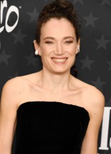 Santa Monica, California, USA. 07th Feb, 2025. Coralie Fargeat attends the 30th Annual Critics Choice Awards at Barker Hangar on February 07, 2025 in Santa Monica, California. Credit: Jeffrey Mayer/Me...