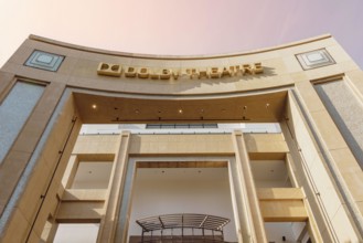 Dolby Theatre on Hollywood Boulevard in Hollywood, Los Angeles, California, United States. Venue of the annual Academy Awards ceremony.