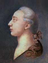 Casanova. Portrait of the Italian adventurer and author, Giacomo Girolamo Casanova (1725-1798) by his brother, Francisco, c. 1750-55