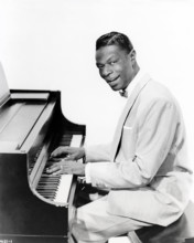 NAT KING COLE (1919-1965) Promotional photo of US singer about 1963