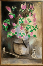 Lilacs, 1914, by Henri Matisse, Oil on canvas 57 1/2 x 38 in. (146.1 x 96.5 cm), Metropolitan Museum of Art, New York City