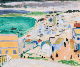 20th century  -  Bay of Tangier, 1912 - Henri Matisse Philippe Sauvan-Magnet / Active Museum Oil on canvas