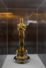 The Oscar statuette given to Moma (The Museum of Modern Art Department of Film) in 1978 for the contribution it has made to the public's perception of movies as an art form