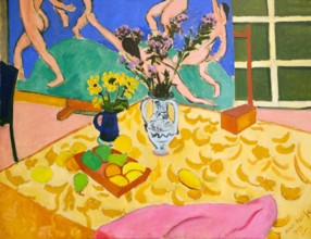 Fruit, Flowers and the Dance, by Henri Matisse, 1909, State Hermitage Museum, Saint Petersburg, Russia