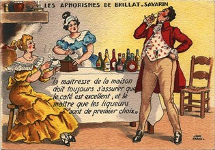 Gastronomie Aphorismes de Brillat Savarin 01