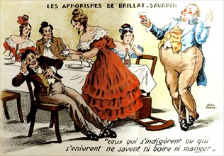 Gastronomie Aphorismes de Brillat Savarin 12