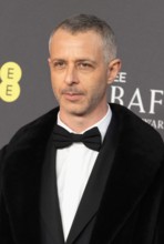 London, UK. 16 February, 2025.  Jeremy Strong attends the EE BAFTA's Film Awards Red Carpet Arrivals, 16 February, 2025 in London, England, United Kingdom. Credit: S.A.M./Alamy Live News