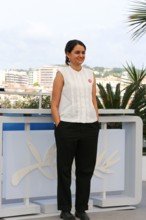 Cannes, France. 24th May, 2024. Director Payal Kapadia at the All We Imagine As Light film photo call at the 77th Cannes Film Festival. Credit: Doreen Kennedy/Alamy
