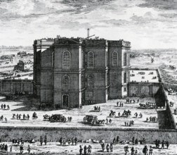 PARIS OBSERVATORY about 1670, founded by Louis XIV