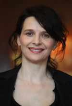 Juliette Binoche at a photocall for the movie "Sponsoring" at Hyatt Hotel. The movie is currently in production in Cologne and