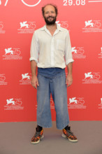 Venice, Italy. 5th Sep 2018. Venice, Italy. 05th Sep, 2018. 75th Venice Film Festival, Photocall film "Nuestro tiempo". Pictured: Carlos Reygadas Credit: Independent Photo Agency Srl/Alamy Live News C...