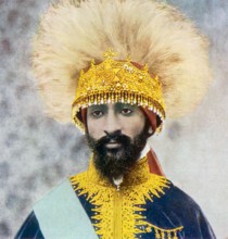 HAILE SELASSIE (1892-1975) Emperor of Ethiopia about 1942
