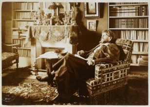 PORTRAIT OF JOHN IN HIS WHEELCHAIR RICHEPIN Jules Dornac. "Portrait de Jean Richepin dans son fauteuil, vers 1890". Paris, musée Carnavalet.