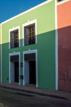 Typical elegant house, Valladolid, Yucatan, Mexico