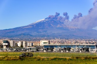 Eruption of Mount Etna (Sicily, Italy) on the 24th December 2018