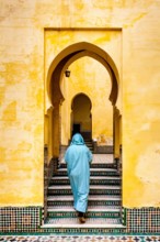 The Mausoleum of Moulay Ismail, Meknes, Morocco.