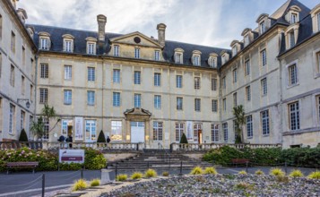 Musée de la Tapisserie de Bayeux, where the famous Bayeux Tapestry, where the story of the 11th century conquest of England told in embroidery