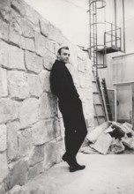 Sean Connery Portrait Building Site 60s