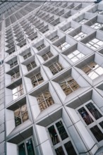 Detail of La Grande Arche de la Défense in Paris, France