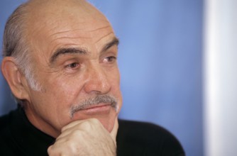 June 1, 1996 - Hollywood, California, U.S. - SEAN CONNERY photographed at the press conference for 'The Rock'. June 1996. (Credit Image: © Armando Gallo/ZUMA Studio)
