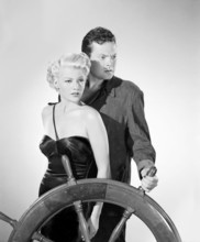 Publicity photo of Rita Hayworth and Orson Welles (The Lady From Shanghai) 1947