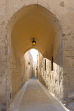 Typical street in the medieval walled city of Mdina (once the island capital), Malta