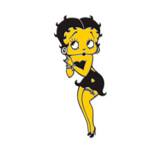 Illustration of Betty Boop, a cartoon character.