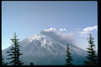 A small phreatic eruption occurred at Mount St. Helens in the spring of 1980, prior to the catastrophic eruption on May 18, 1980. The phreatic event released steam and volcanic gases.