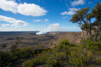 Halemaumau Crater, Kilauea Volcano, HVNP, Big Island of Hawaii