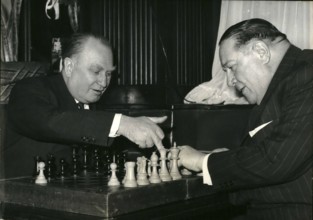 Mar. 03, 1963 - Gathering Of The ''Tout Paris'' In Memory Of Paul Fort... At The ''Closerie Des Lilas'' In Paris, Which Used To