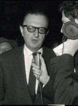 Nov. 23, 1964 - Goncourt Prize Goes To Georges Conchon The Goncourt Prize ( The best known and the most prized literary Awa went to the French author Georges Conchon for his book 'L'Etat Sauvage'' (Th...