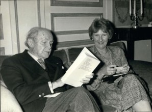 Nov. 22, 1979 - Goncourt Prize Winners: Antonine Maillet and Maurice Genevoix