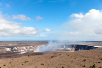 Kilauea volcanic crater Big Island Hawaii USA
