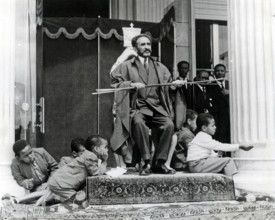 HAILE SELASSIE (1892-1975) Etheopian Regent about 1957