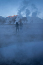 El Tatio geysers, Atacama desert. Region de Antofagasta. Chile
