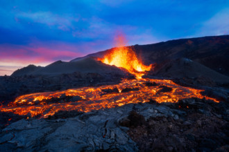 Fountains of lava explode into the air. HAIR-RAISING images show of one of the world’s most active volcanoes in the world exploding into life. The series of spectacular pictures from this latest erupt...