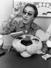 Peter Sellers British actor with a pink panther 1976