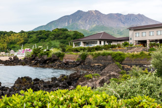 Sakurajima Vulcano, Kagoshima, Kyushu, Japan