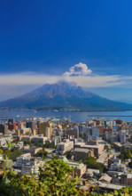 Japan, Kyushu Island, Kagoshima City, Sakurajima Volcano