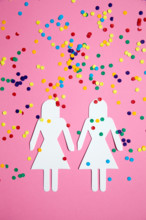 Female Same Sex Confetti