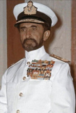 Haile Selassie in Navy Uniform