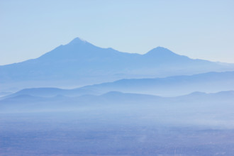Citlaltépetl, view from summit of Iztaccíhuatl, Mexico
