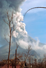 Merapi Eruption, Yogyakarta, Java Island, Indonesia