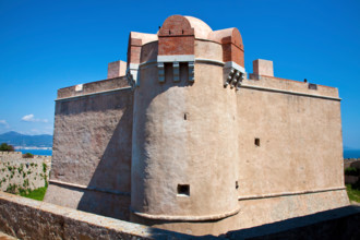 Citadel of Saint-Tropez, gulf of Saint-Tropez, french riviera, South France, Cote d'Azur, France, Europe