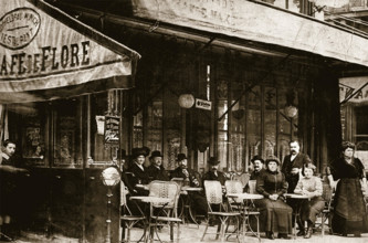 44 Café de Flore - 1900