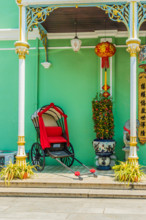 A typical view in George town in Malaysia